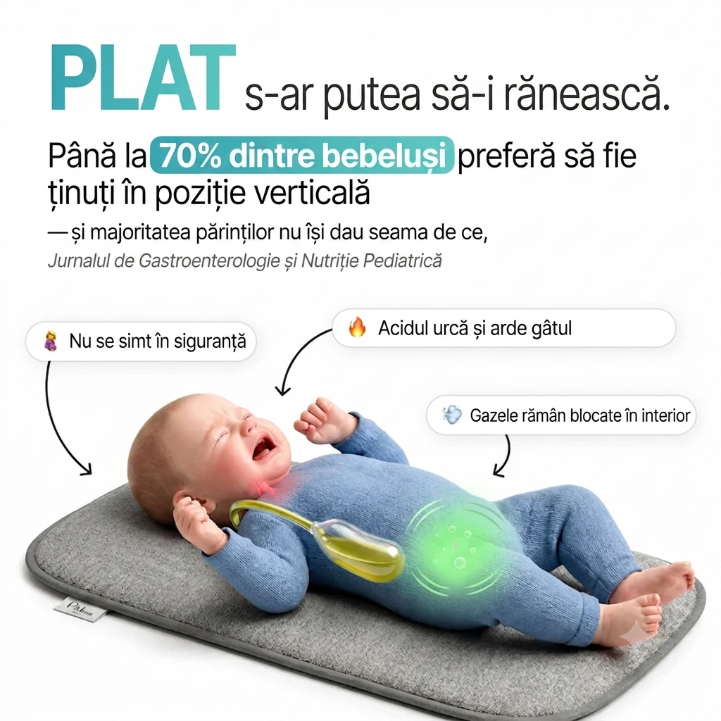 Leagănul Viselor – Pentru reflux, colici și un somn mai bun